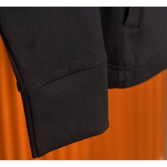 New! BEBE SPORT RIB MIX JACKET 22% SPANDEX BLACK | MEDIUM | BB2442A | MSRP $99 - Picture 3 of 12